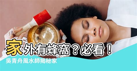 家外有蜂窩|蜂窩處理：專家支招